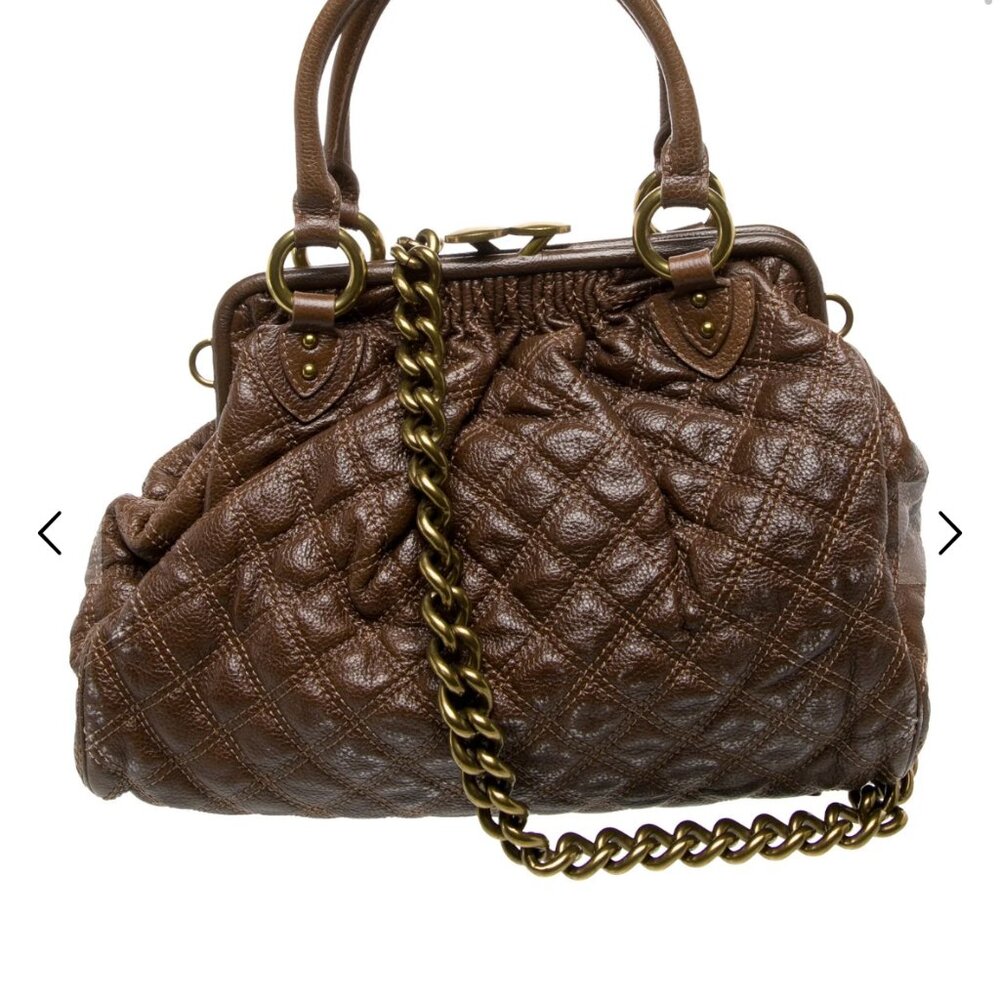 Y2K Marc Jacobs Original Fall 2005 Stam Bag in Chocolate Brown - Picture 6 of 16